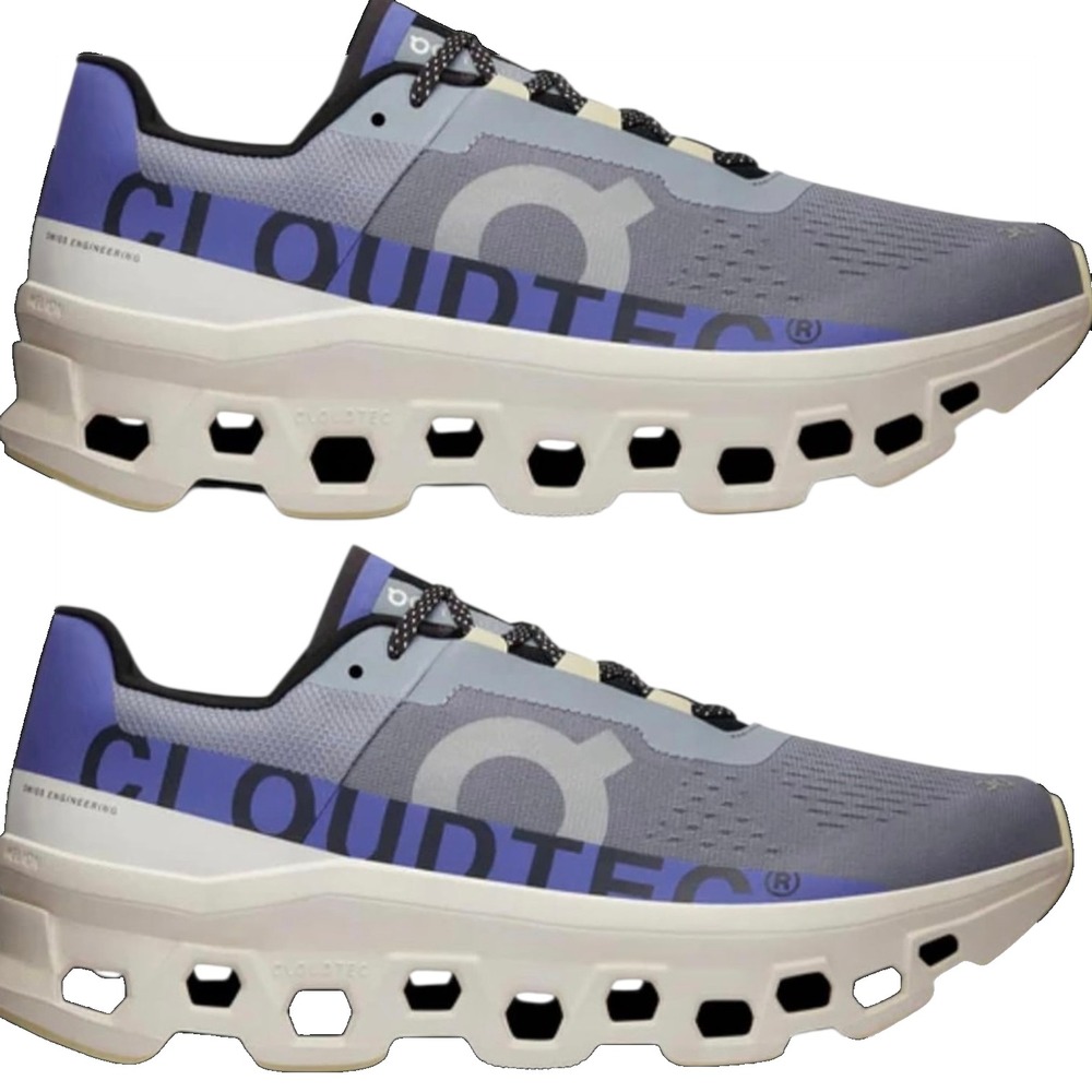 CloudMonster Shoes Womens Sz 7 Mist Blueberry  Gym Running Outdoors 61.97784 NEW
